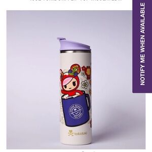 Coffee Bean & Tea Leaf 16oz tokidoki Flip Top Insulated Stainless Steel Bottle